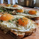 egg and cheese toasts 1 U1