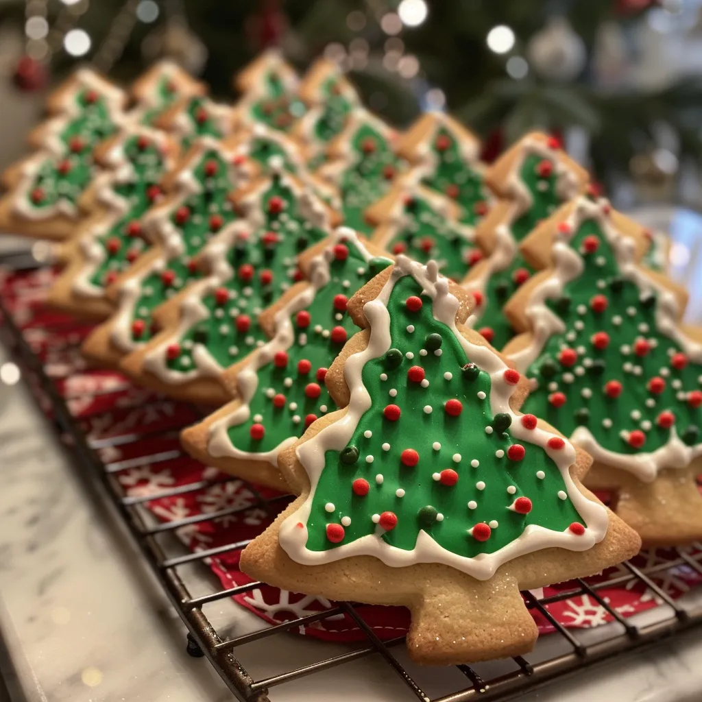 Christmas Tree Cookies
