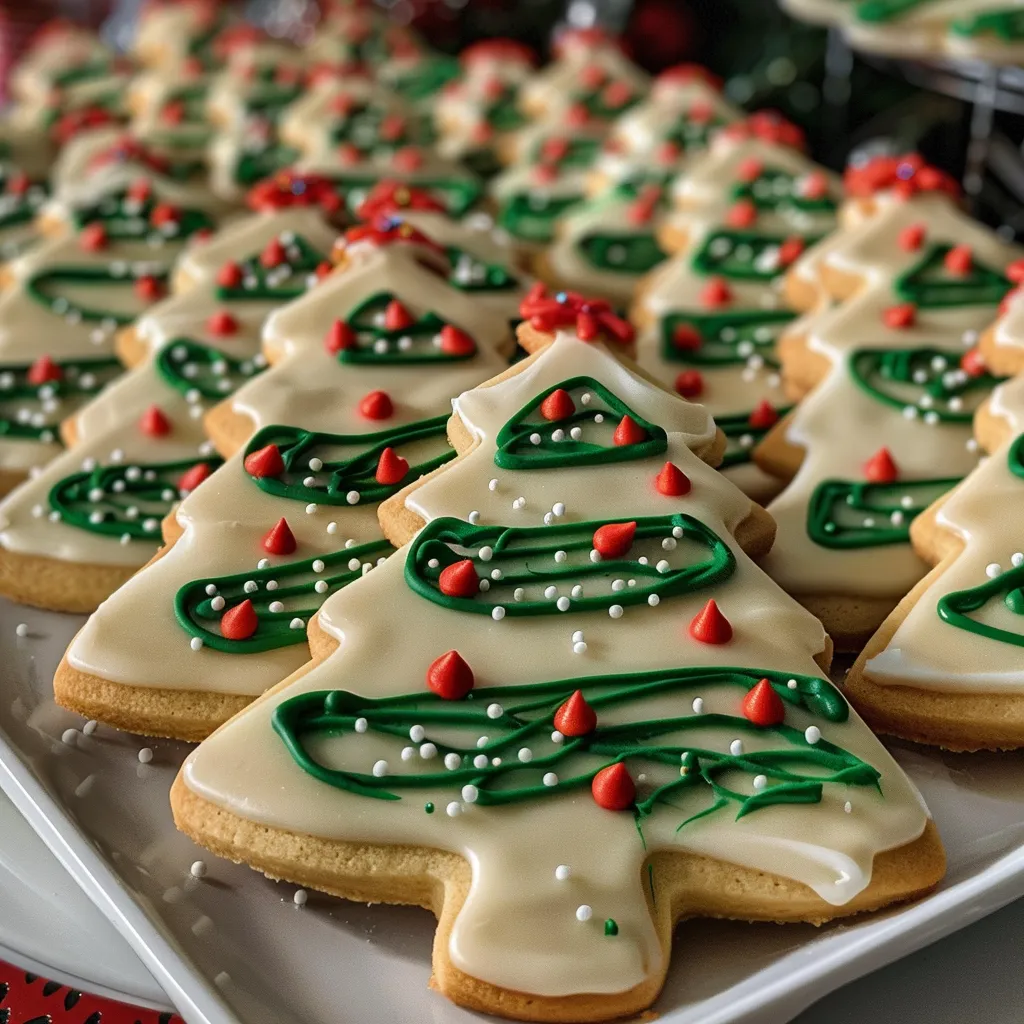 Christmas Tree Cookies