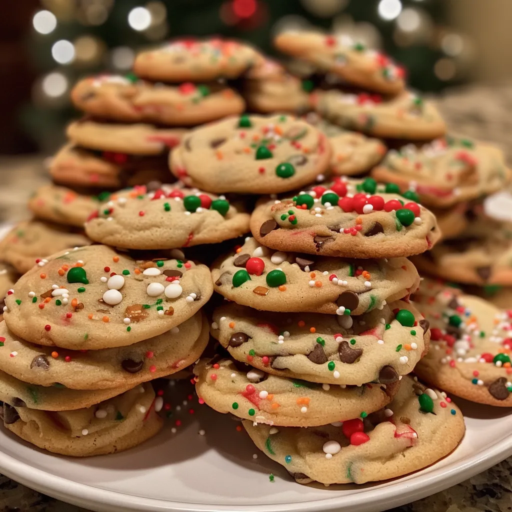Winter Wonderland Chocolate Chip Christmas Cookies: Easy & Festive Treat!