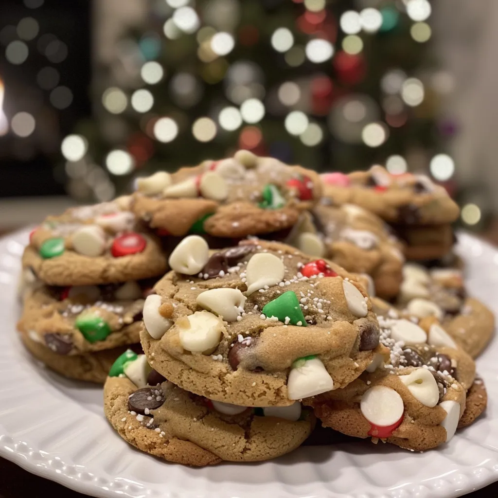 Easy Winter Wonderland Chocolate Chip Christmas Cookies | Your New Favorite Holiday Tradition!