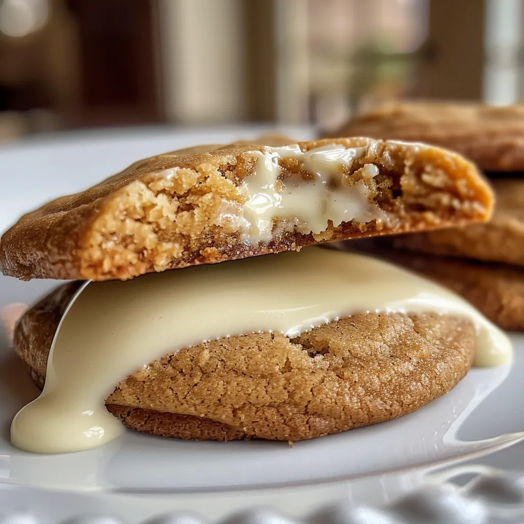White Chocolate Dipped Chewy Maple Cookies for Christmas