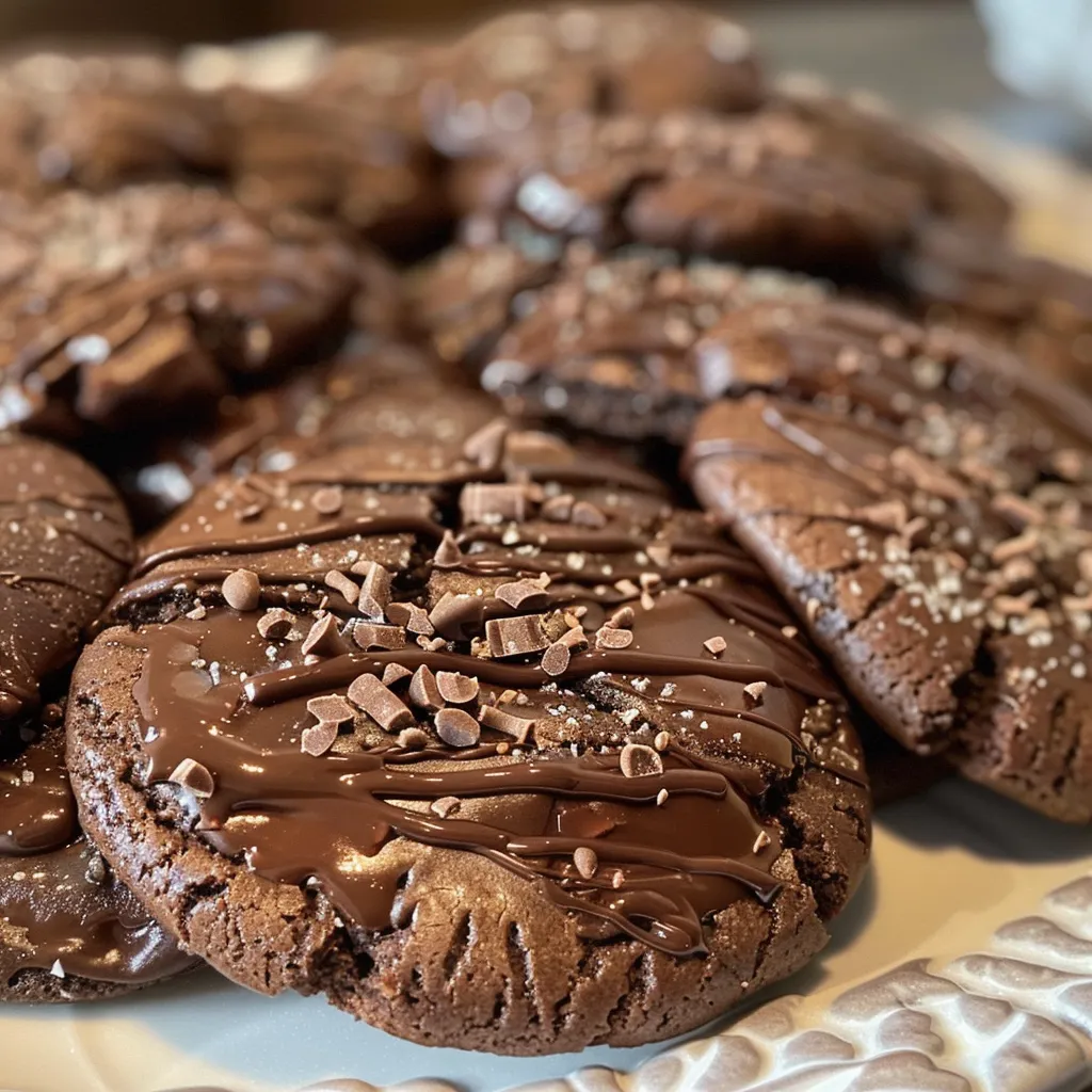 Chocolate Blossom Cookies
