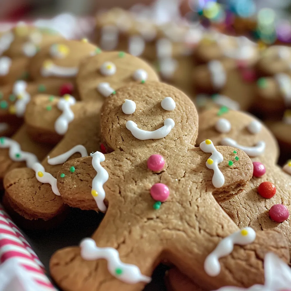 Classic Gingerbread Men Cookies – Adorable, Spiced & Perfect for Decorating! ☃️🍪