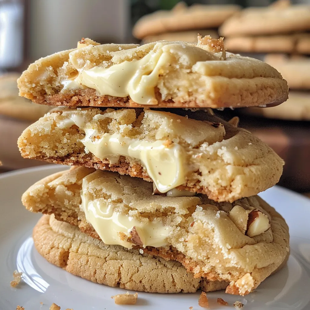 White Chocolate Dipped Chewy Maple Cookies for Christmas