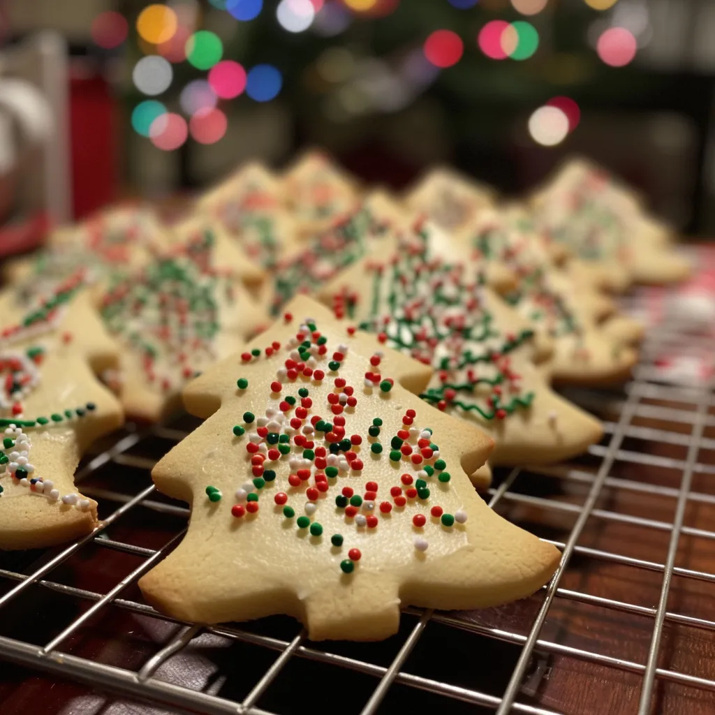 Christmas Sugar Cookies (Crumbl Copycat)
