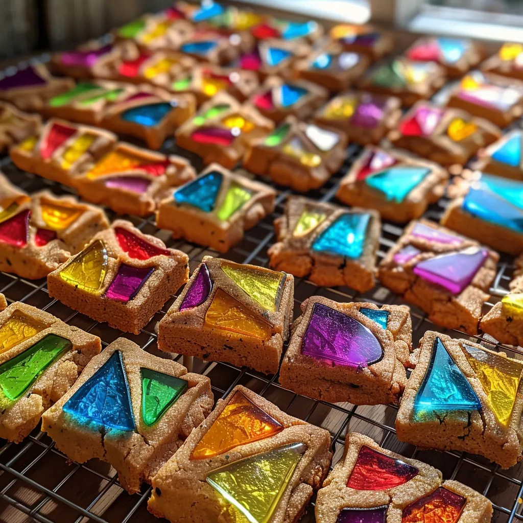 Easy Stained Glass Cookies