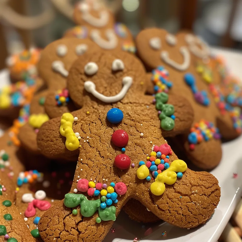 Classic Gingerbread Men Cookies – Adorable, Spiced & Perfect for Decorating! ☃️🍪