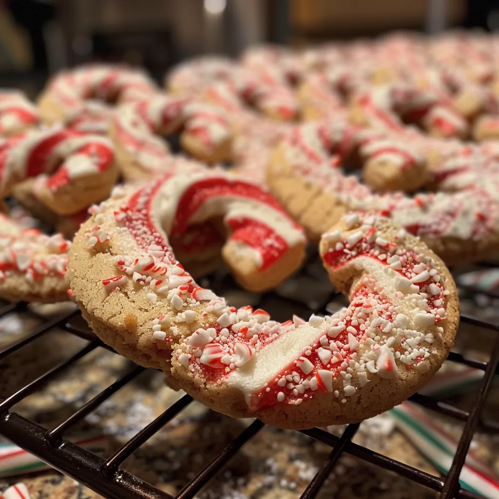 Candy Cane Cookies