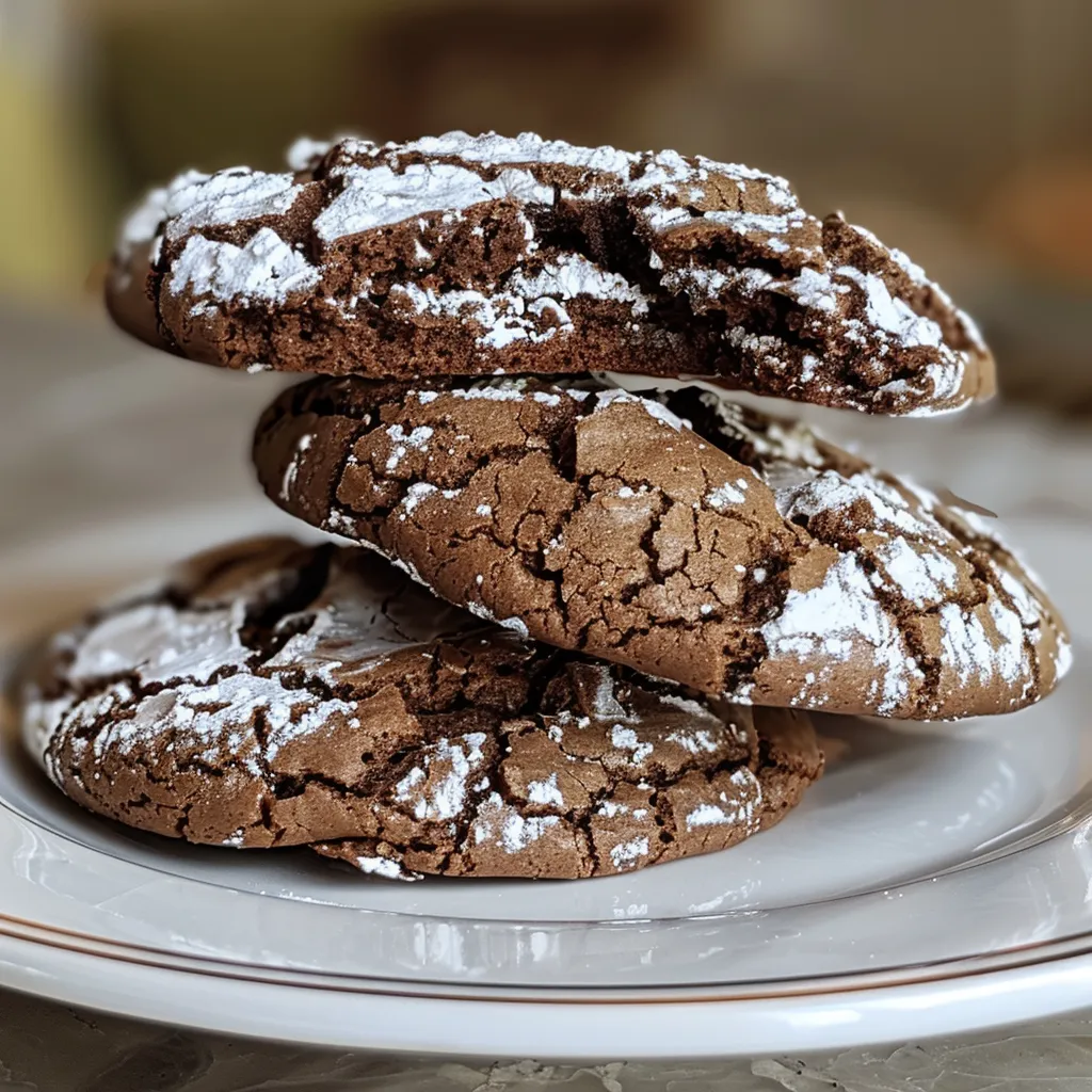 Perfect Christmas Baking: Chocolate Crinkle Cookies Recipe