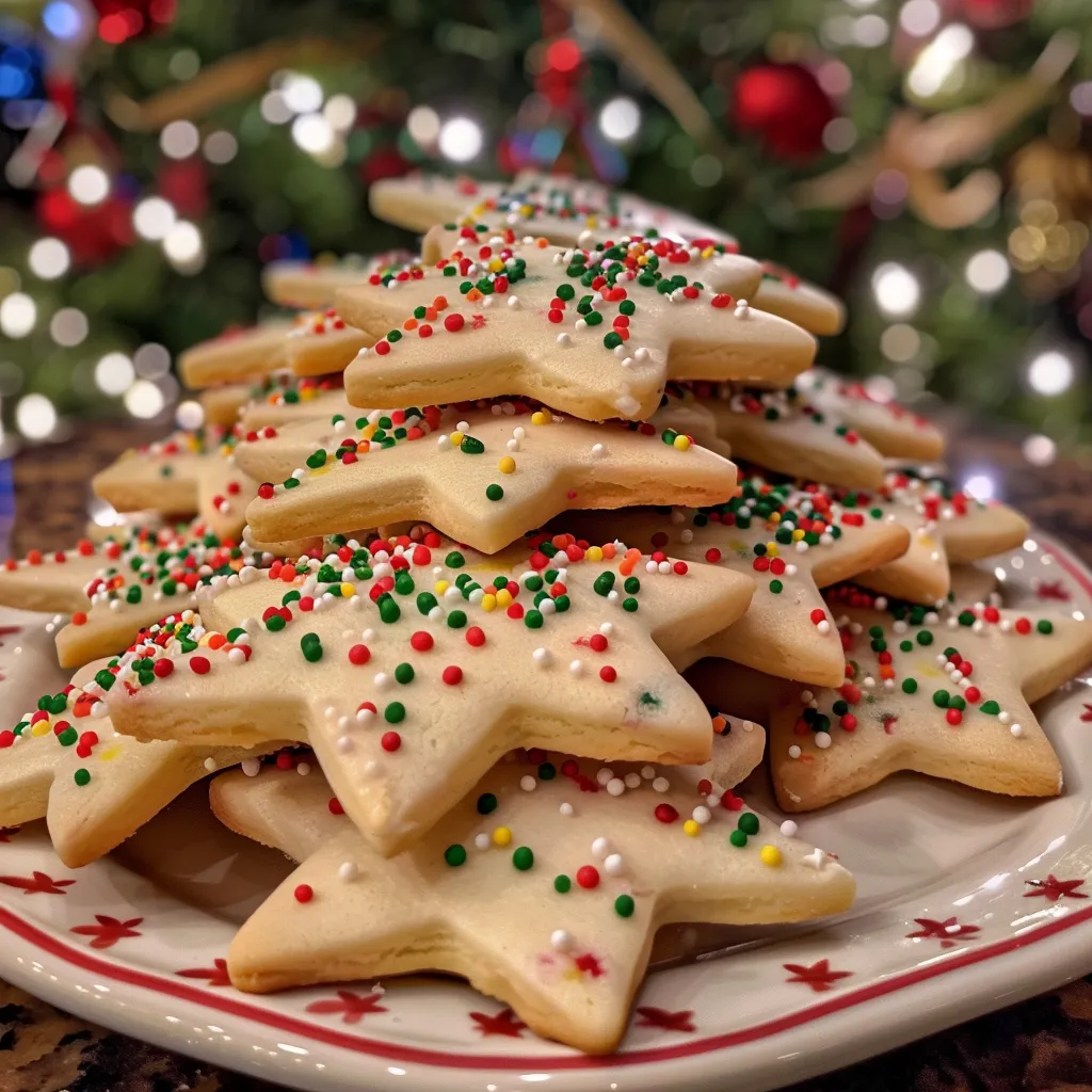 Christmas Sugar Cookies (Crumbl Copycat)