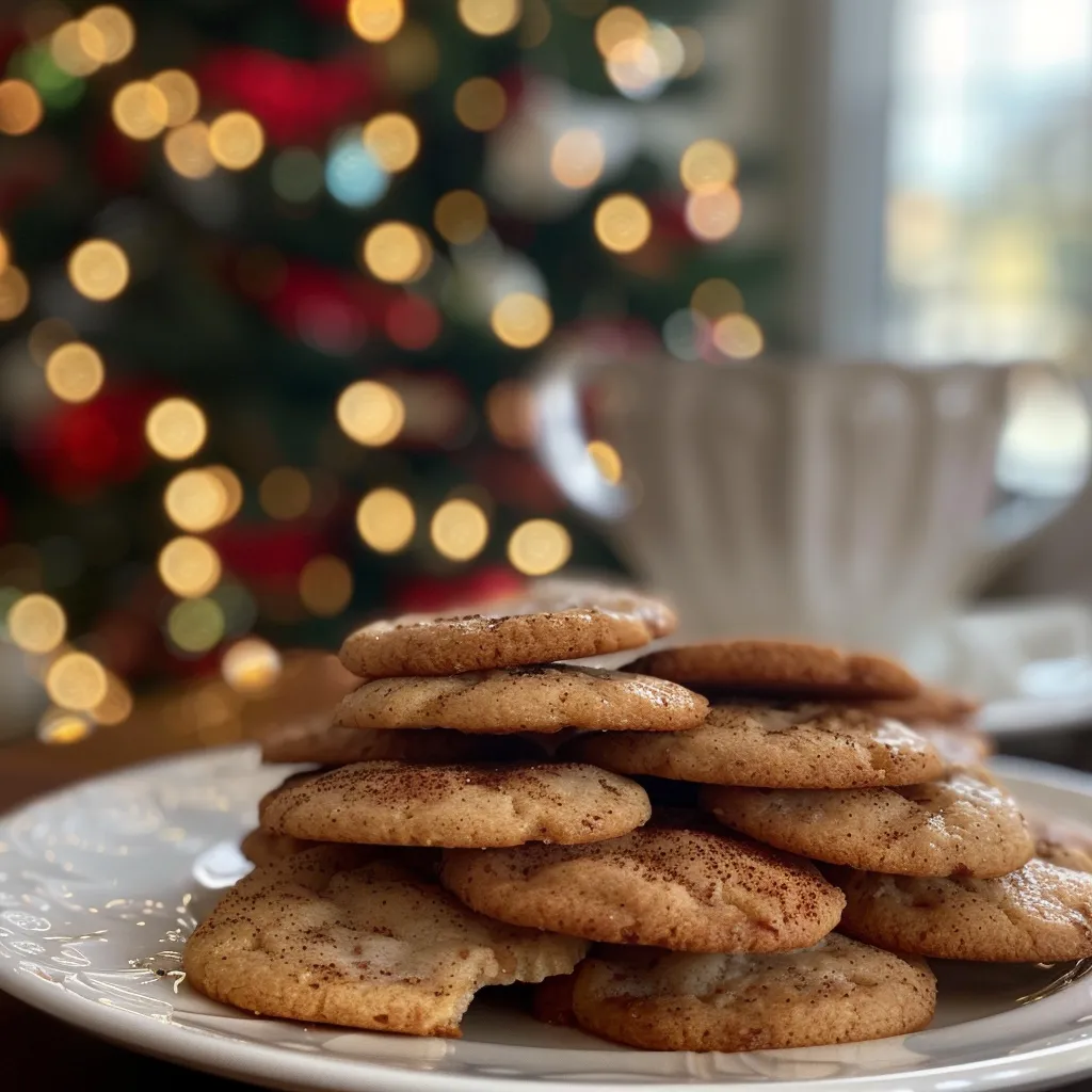 Tasty Christmas Eggnog Cookies