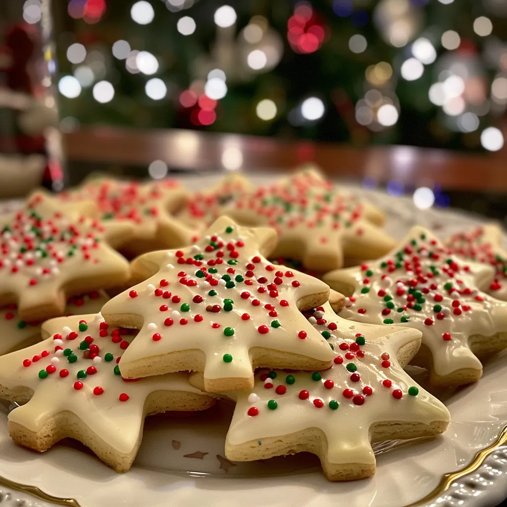 Christmas Sugar Cookies (Crumbl Copycat)