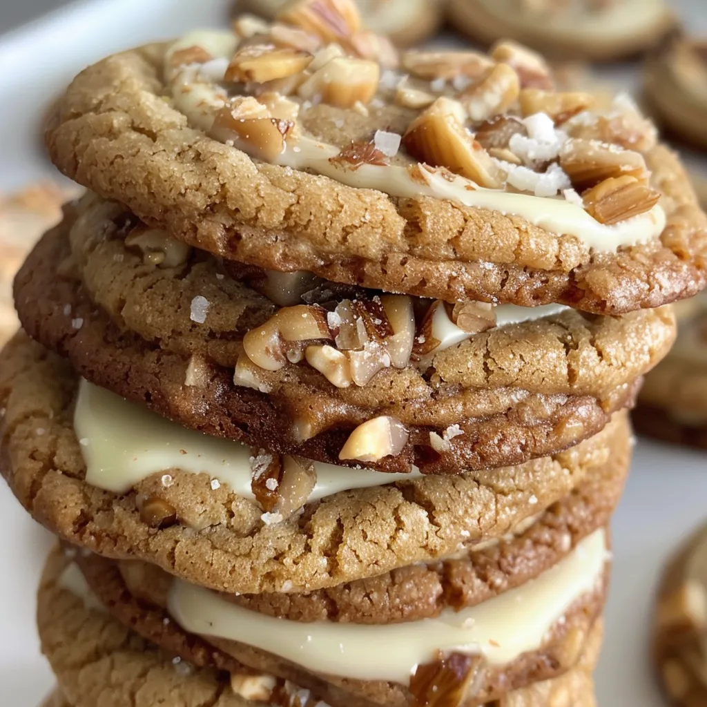 White Chocolate Dipped Chewy Maple Cookies for Christmas