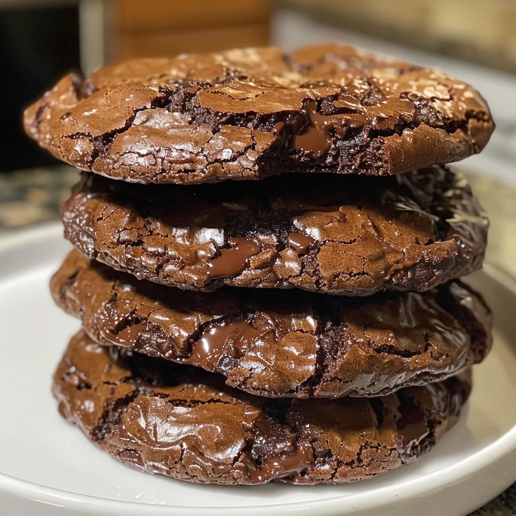 Chocolate Blossom Cookies