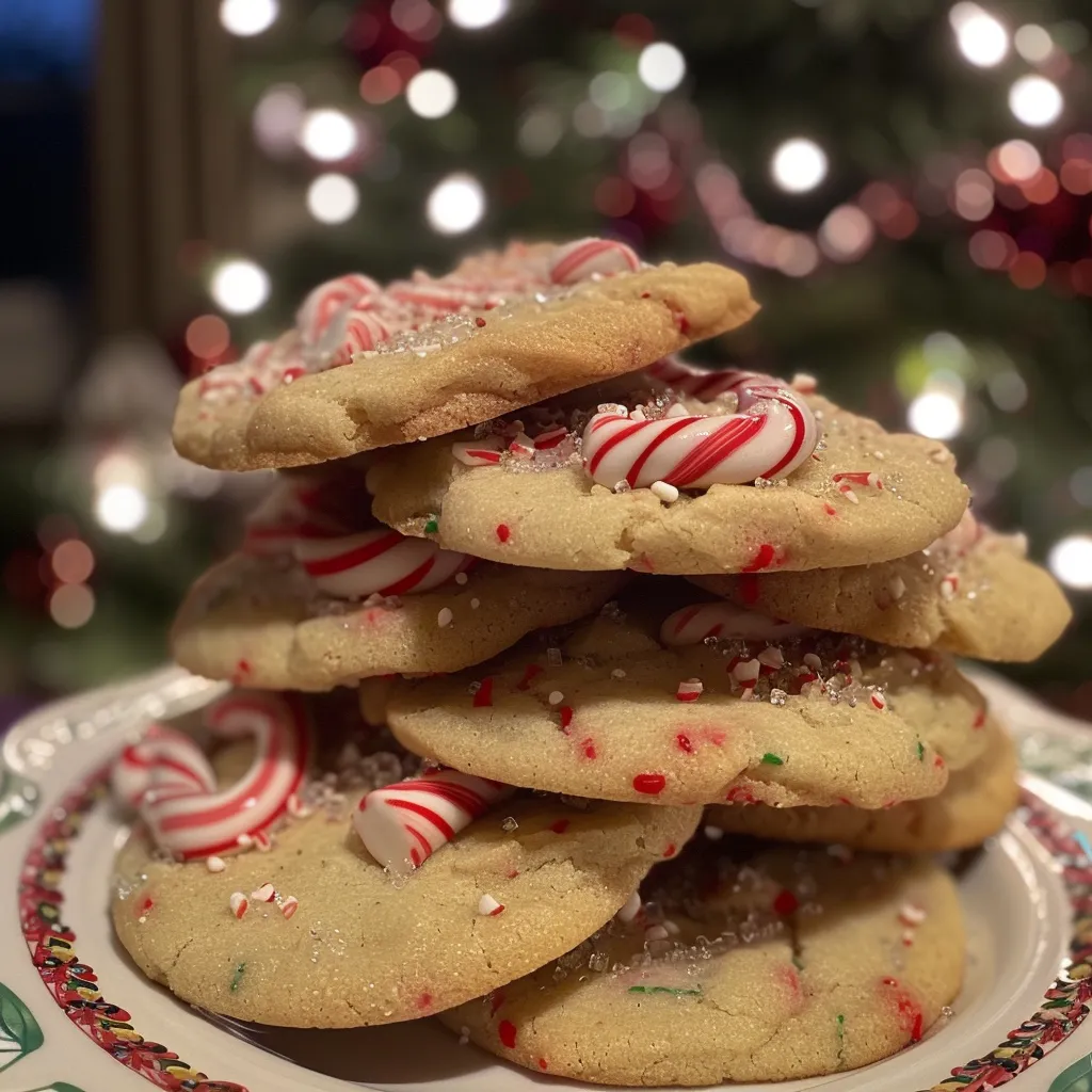 Candy Cane Cookies