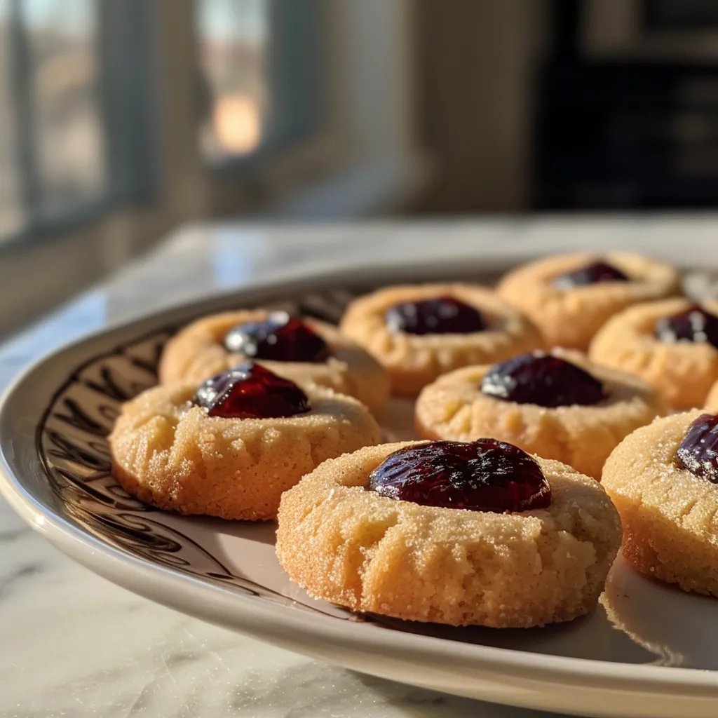 Classic Thumbprint Cookies