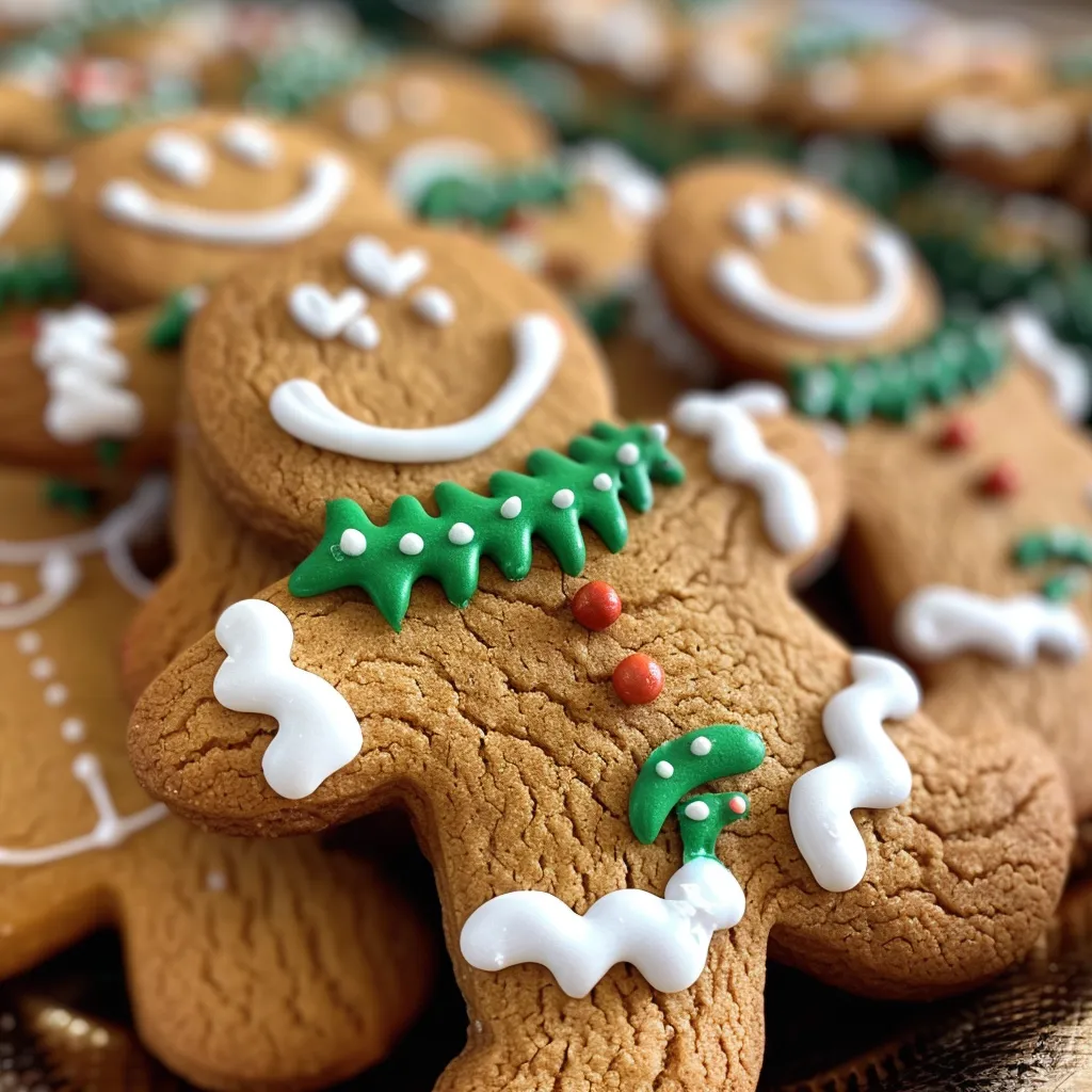 Classic Gingerbread Men Cookies – Adorable, Spiced & Perfect for Decorating! ☃️🍪