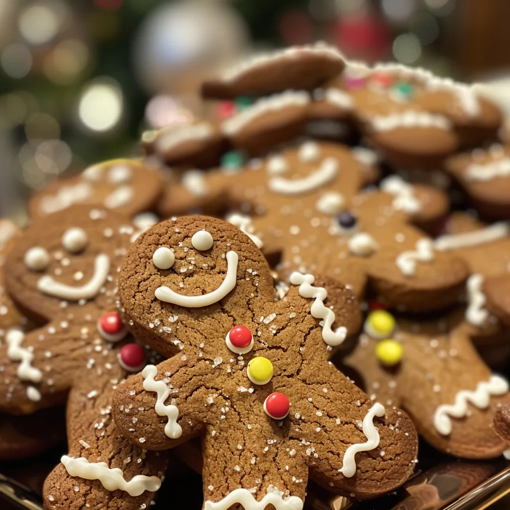Classic Gingerbread Men Cookies – Adorable, Spiced & Perfect for Decorating! ☃️🍪
