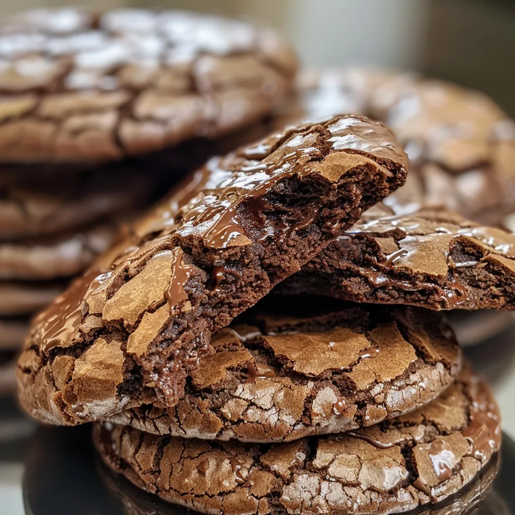 Perfect Christmas Baking: Chocolate Crinkle Cookies Recipe