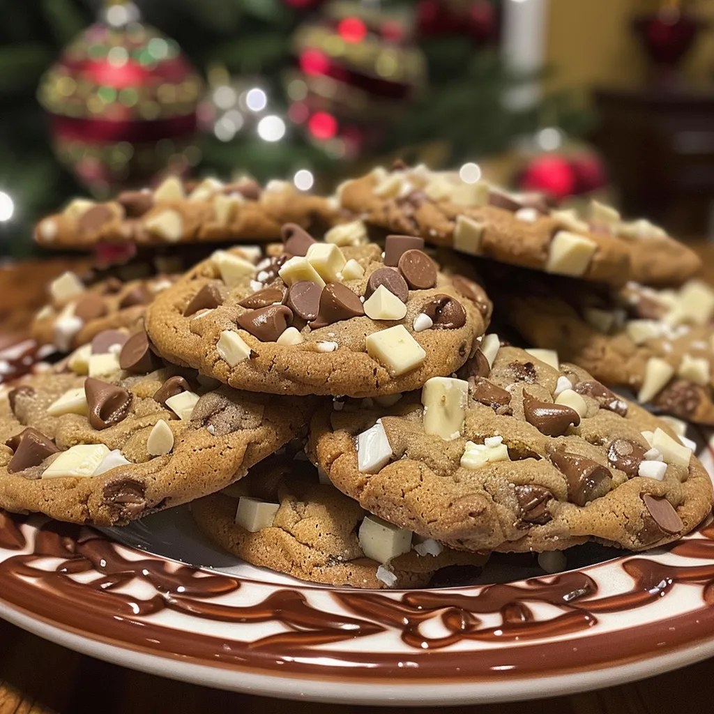 Easy Winter Wonderland Chocolate Chip Christmas Cookies | Your New Favorite Holiday Tradition!