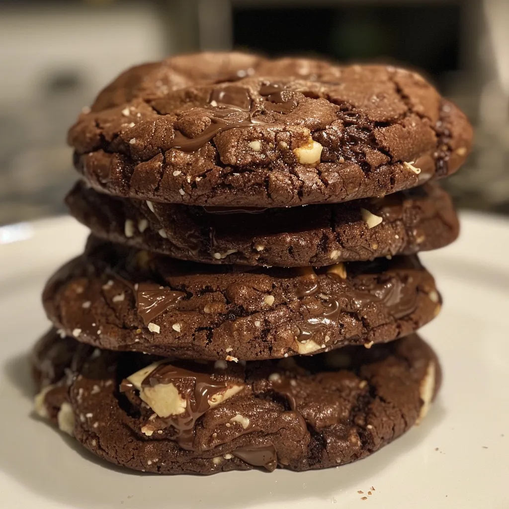 Chocolate Blossom Cookies