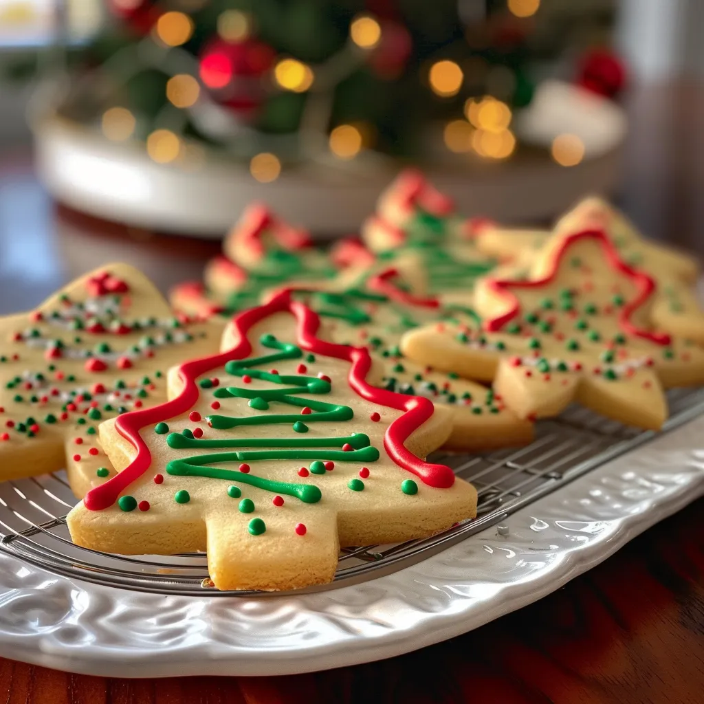 Decorated Christmas Cookies