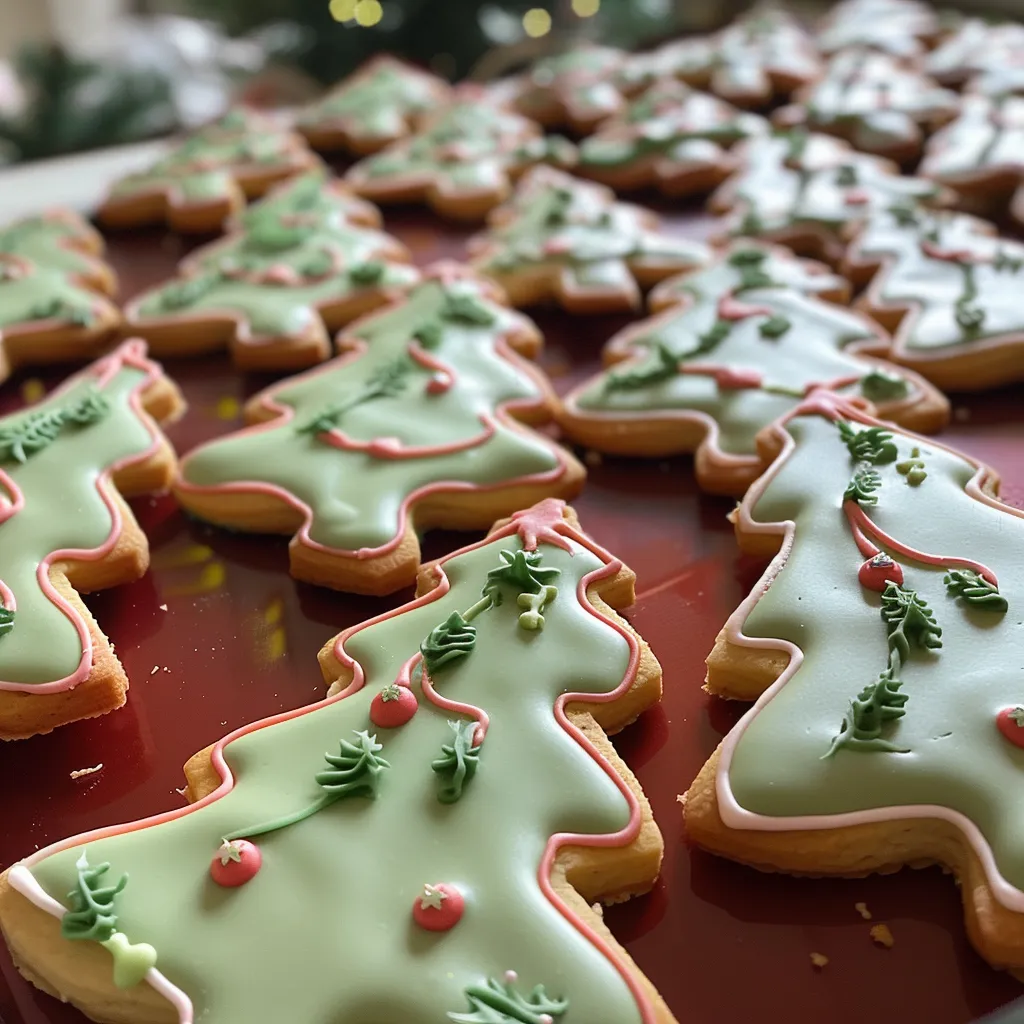 Christmas Tree Cookies