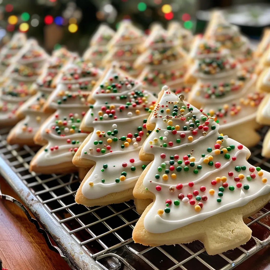 Christmas Tree Cookies