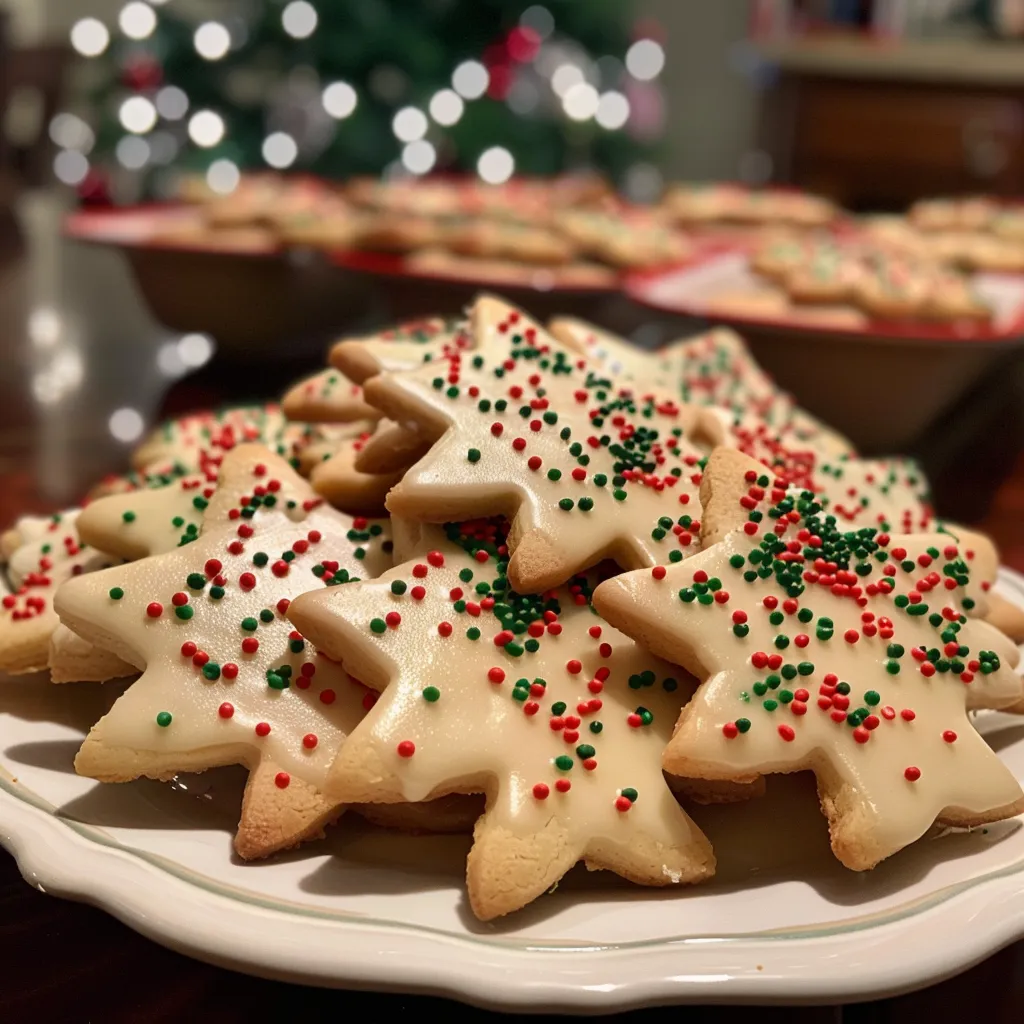 Christmas Tree Cookies