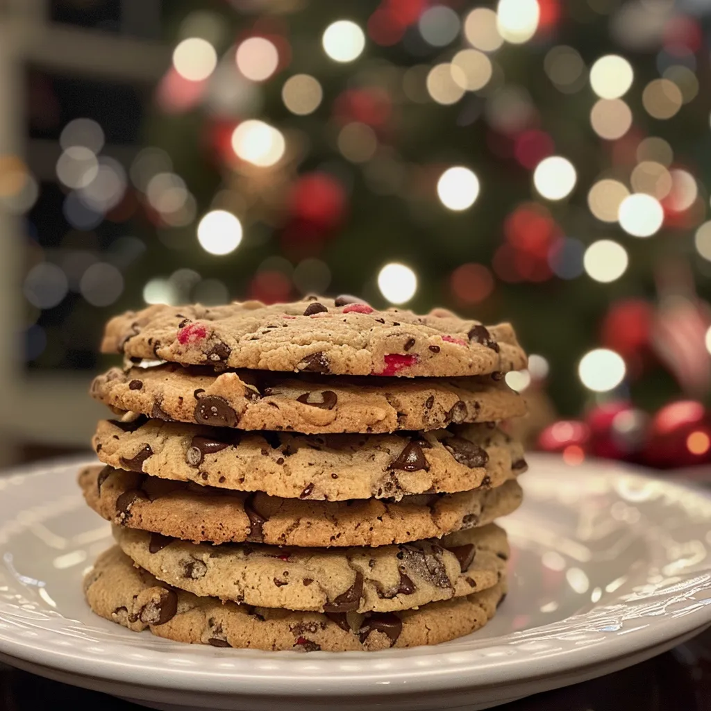 Winter Wonderland Chocolate Chip Christmas Cookies: Easy & Festive Treat!