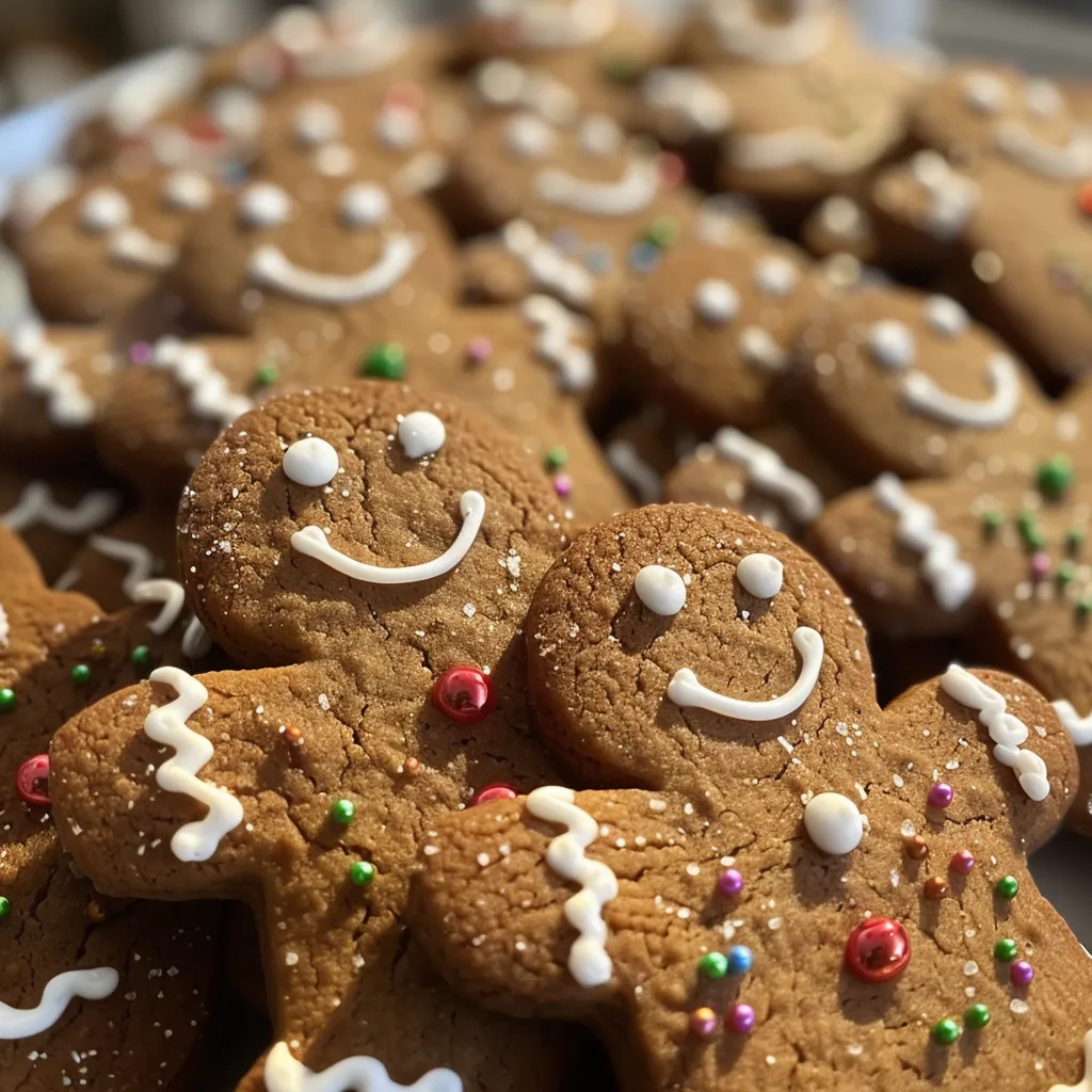 Classic Gingerbread Men Cookies – Adorable, Spiced & Perfect for Decorating! ☃️🍪